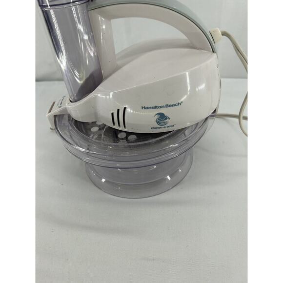 Hamilton Beach Change A Bowl Slicer Shredder Processor 70800 Complete TESTED - Picture 4 of 8